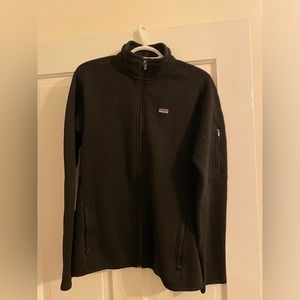 Black full zip Patagonia fleece!